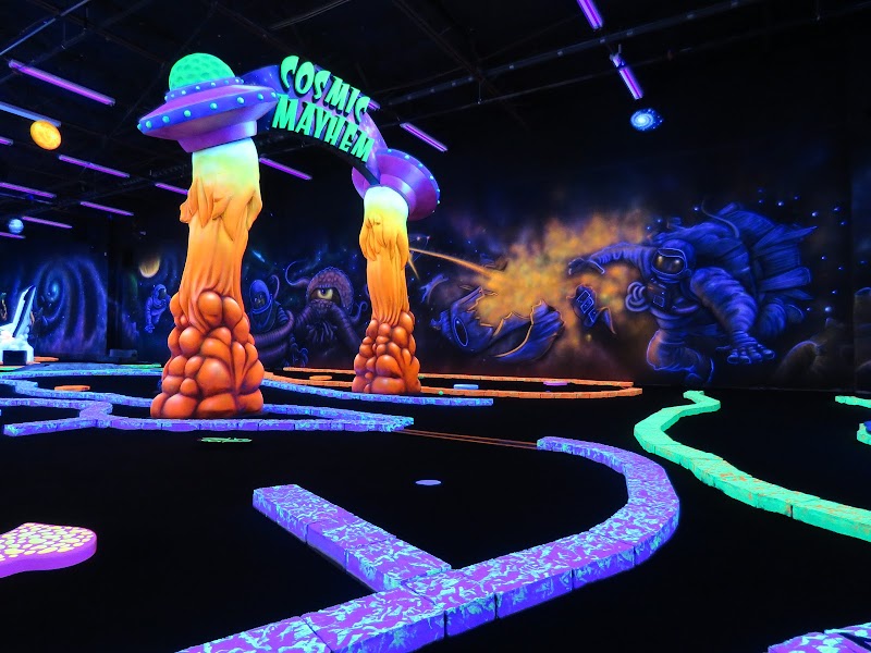 Cosmic Mayhem: Black Light Mini Golf and Bar — Miniature Golf Course in San Antonio