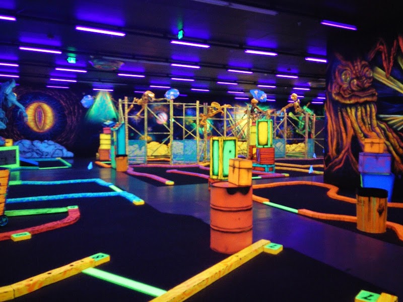 Glowing Greens Indoor Mini-Golf — Miniature Golf Course in Portland